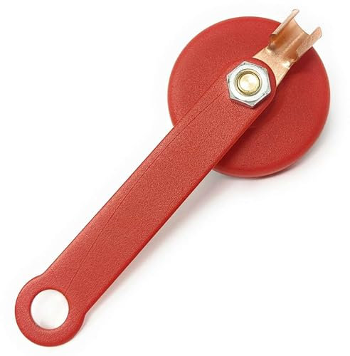 ELCAN Pinza de masa de imán para soldadura de 200A. Masa magnética para cables de soldadura profesional. Accesorio para soldar muy utilizada en automoción e industria