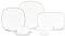 Karaca Padoca Service de Table 26 Pièces pour 6 Personnes, Élégant Set de petit-déjeuner, Vaisselle en Porcelaine Fine avec Assiettes, Bols, Tasses, Plats de Service