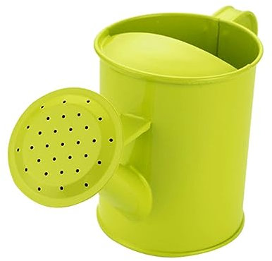 UPKOCH Regadera De Metal para Jardín 600 Ml para Niños, Regadera para Flores Verde, Juguete Cognitivo Infantil para Riego Interiores y Exteriores