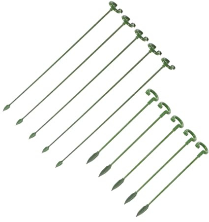 Toyvian 20pièces Support pour Orchidées Et Hortensias Outils De Jardinage Durables Accessoires pour Fleurs Fixes