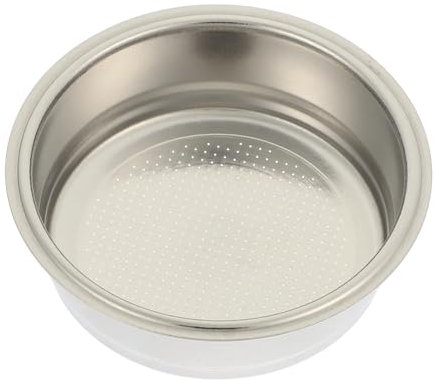 EXHUMKY Filtro de Café Inoxidable de 51Mm Filtro Reutilizable Compatible Cafeteras Espresso Canasta de Filtración para Café Gourmet