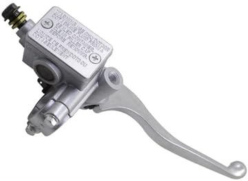 Qdkpgls Cilindro de Freno de Rueda Delantera de Motocicleta, Conjunto de Bomba de Freno de Disco, Bomba de Nivel de Freno de Motocicleta, Compatible con CM125
