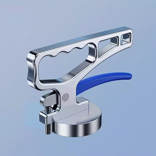 Portable Magnetic Lifter, Heavy-Duty Magnetic Spreader for Lifting Steel Plates & Heavy Metal Objects (60kg/132lb) - Strong, Efficient, and Versatile Tool