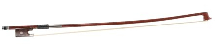 Geigenbogen aus Rotem Sandelholz 1/8 für Kinder, Coffee | Rosshaar, Elastizität und Klang, Guitar Bow, Instrumentenzubehör Zufällige Farbe