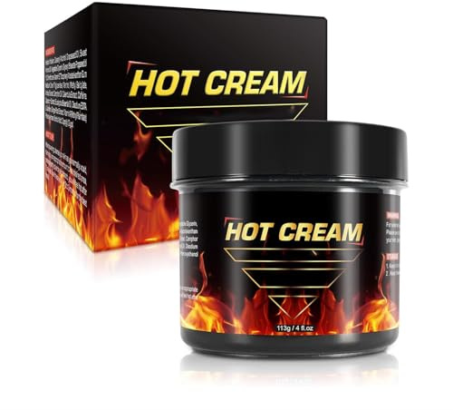 VOGSIG Hot Sweat Cream – Workout Support Formula for Muscle Warm-Up & Skin Comfort – Helps Encourage Perspiration During Exercise – For Women & Men – Thighs, Arms & Body – 4 fl oz