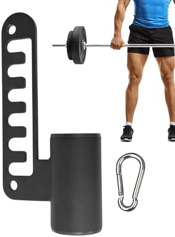 Belt Squat Aufsatz – 10.24 Inches Krafttraining Adapter | Stahl Kniebeugen Halter – Robustes Fitness Zubehör für Langhantel Seilsysteme ideal für Squats Kreuzheben Rudern und Heimstudio Training