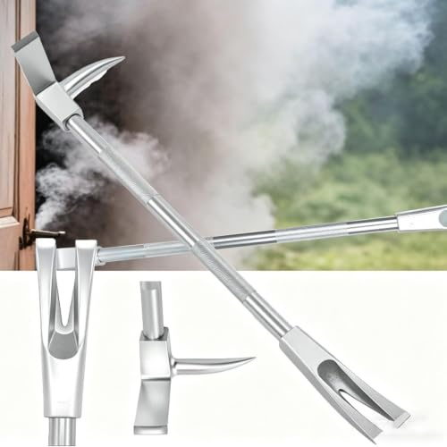 Halligan-verktyg, brytverktyg för nödsituationer, smidd Halligan-stång i stål, räddningsbrandman Halligan 36in