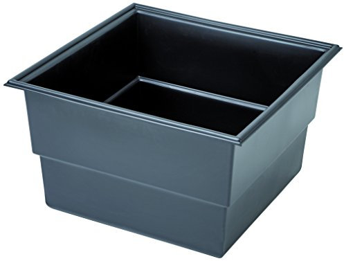 OASE 50759 Teichschale PE 750 x 750 x 450 mm | Teichbau | Kunststoffbecken | Gartenteich | Fertigteich | Teichwanne