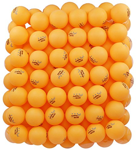 MAPOL 100 Counts 3-Star Orange Practice Ping Pong Balls Advanced Table Tennis Balls