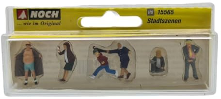 Noch - 15565 - Modélisme Ferroviaire - Scènes en Ville - 6 Figurines