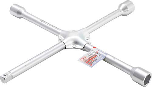 BGS 1459 | Rad-Kreuzschlüssel | für Pkw | Vierkant | SW 17 x 19 x 21 x 12,5 mm (1/2)| für Radmuttern