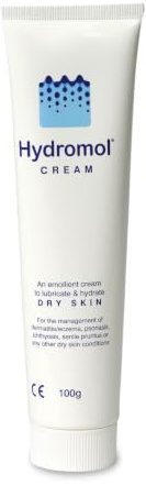 Hydromol Emollient Cream for Eczema, Psoriasis & Dry Skin, 100 g | Triple Action Formula: Protects, Hydrates & Soothes, Fast Absorption, 24H Hydration, Dermatologist Tested, Fragrance/SLS-Free