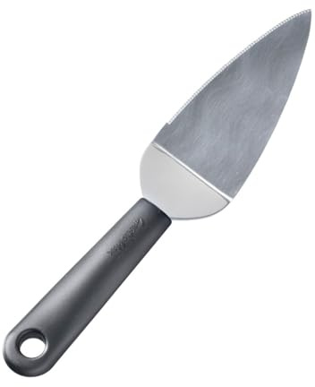 GastroMax Tårtspade 24,5 cm - Designad för att Göra Livet i Köket Enklare - Tillverkad i Sverige - Hållbart Material av hög kvalitet - Rostfritt Stål/Polypropylen - Svart