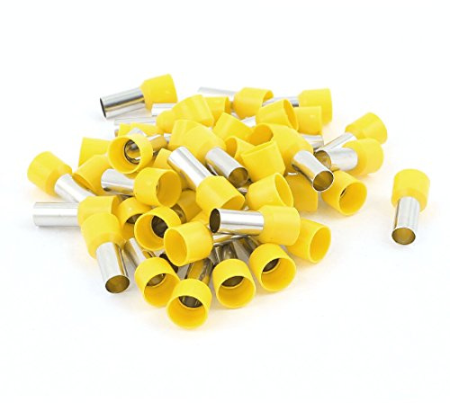 Aexit Lot de 50 embouts de câble isolée 16mm2 Bootlace Virole Terminal jaune (b37a0a877b89d68b61dfa69c169f7bca)