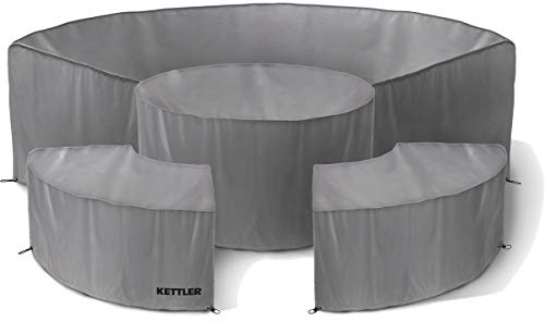 TCFTT AEARJOHN KETTLER Protective Cover Palma Round Set Grey
