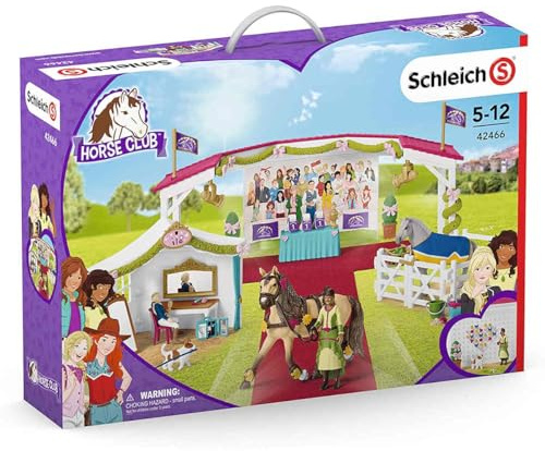 SCHLEICH Horse Club Spielset - Große Pferdeshow , Spielzeug ab 5 Jahren