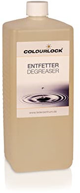 COLOURLOCK Entfetter,1000ml – Spezialreiniger für alle Lederarten, lösemittelfrei & schonend