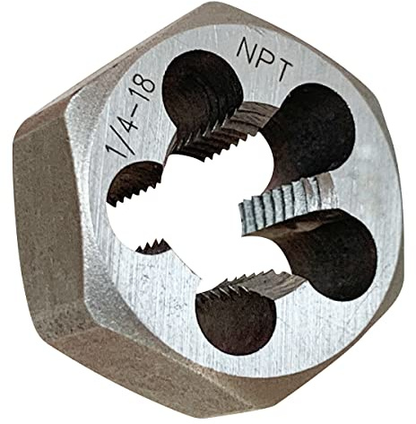NPT Tubo hexagonal Die Cartbon Steel 1/4-18