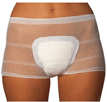 SEGUNA Fix Allround Netzhosen, verschiedene Größen, Fixierhosen bei Inkontinenz, Wochenbett, zur Fixierung von Vorlagen und Einlagen (XL (5 Stück))