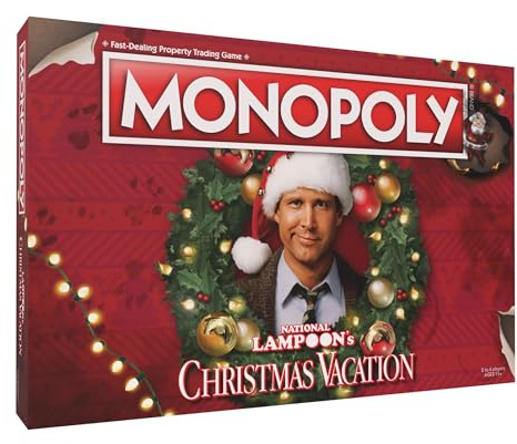 USAOPOLY Monopoly National Lampoons Christmas Vacation | Officially Licensed Board Game | Holiday Classic Movie