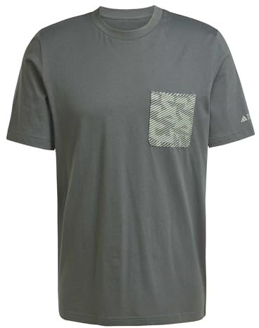 adidas För Män Terrex Graphic T-shirt, legend ivy, S