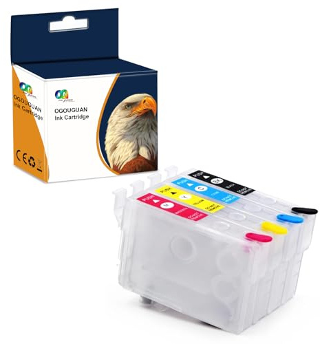 OGOUGUAN Oyate 503XL Tintenpatrone, leer, nachfüllbar, kompatibel mit Epson 503XL per Expression Home XP-5200 XP-5205 Workforce WF-2960DWF WF-2965DWF, T503XL | für Epson XP 5200 Druckerpatronen für WF 2960 Patronen XP-5200 WF-2960 XP 5205 WF 2965