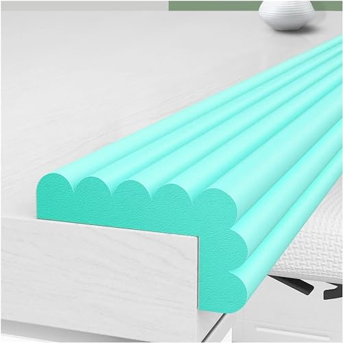 GPECTIFO Eckenschutz for Parkgaragen, Weichschaum-Tisch-Eckenkantenpuffer, Fensterbankschutz, 1 cm dick(2m-3pcs)