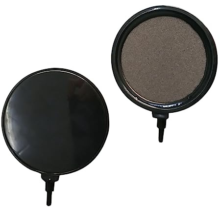 VANZACK Pompe pour Aquarium Plaque Oxygène Hydroponique Gâteau Oxygène pour Bulles Air Disque à Bulles pour Décoration Aquarium