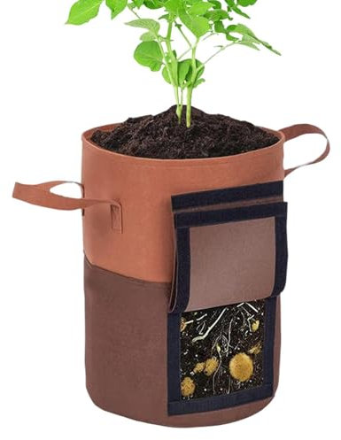Sacs de Culture du Jardin, Sacs de Culture de Pots de Tissu d'aération à