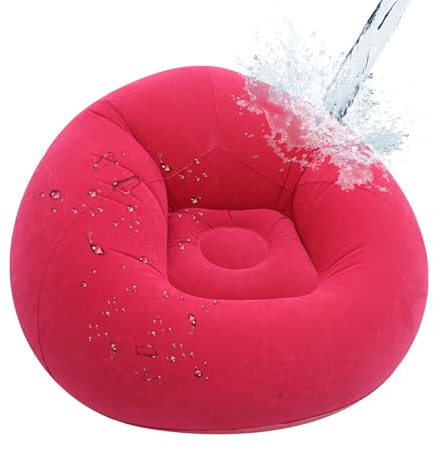 Wpsagek Aufblasbares Luftsofa Für Camping | Zusammenklappbares Tragbares Luftsofa - Gartenmöbel Zum Schlafen Entspannen Reisen Pool