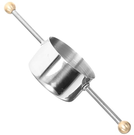 GOOHOCHY Vaso Medidor Doble para Cócteles de Acero Inoxidable Jigger Barra Profesional Derrames Compacto y Duradero para Bartenders y Aficionados al Whisky