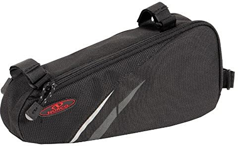 Norco Fahrradtasche Ohio Rahmentasche, Schwarz, 27 x 12 x 5 cm, 1.5 Liter, 0286AS