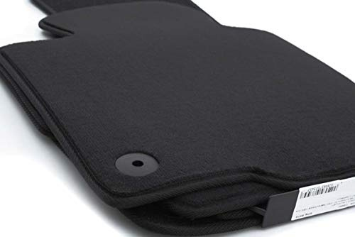 Fußmatten passend für VW Polo 9N (alle 2001-2009) Premium Velours Automatten 4-teilig Schwarz