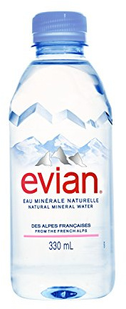 Evian Natural Spring Water 330ml (Pack of 24)