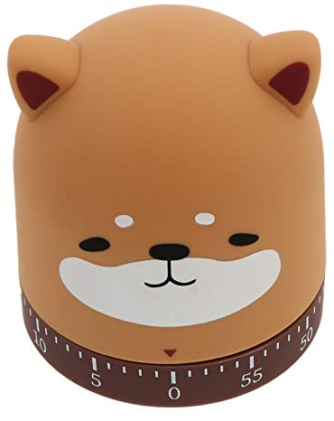 YARNOW Cartoon Hund Timer Mechanischer Küchentimer Für Präzises Kochen Kreatives Design Für Kleine Köche Und Lehrer Für Backen Und Zeitmanagement Alarmfunktion Sorgt Für