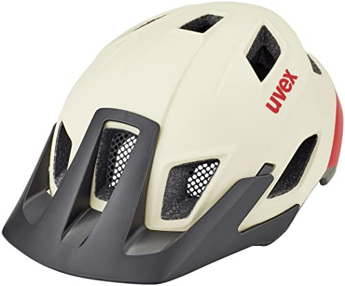 uvex access - leichter MTB-Helm für Damen und Herren - individuelle Größenanpassung - optimierte Belüftung - sand red matt - 57-62 cm