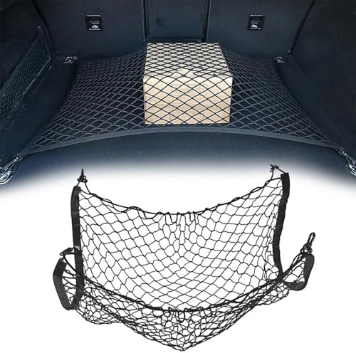 QWEERASS Rete Bagagliaio per Auto, per BMW Z4 G29 2018-2023 Rete da Carico Altamente Elastica Auto Portabagagli Organizer Rete Carichi Saldamente