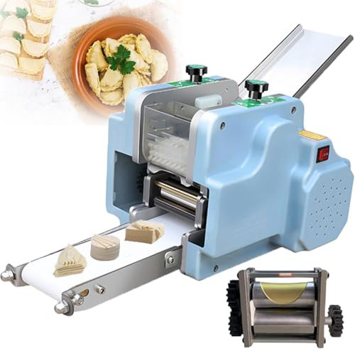 ylpddmm Macchina Automatica Avvolgere Gnocchi, Macchina Ravioli, Ravioli Strumento Lavorazione Pasta Wonton Multifunzionale 120W,50-60 Pezzi/Min, per Ristorante Domestico Commerciale,7.5cm