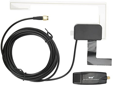 Récepteur Radio numérique Dab pour Voiture, Adaptateur Universel pour boîtier Dab, récepteur Radio numérique Multifonction pour Android 4.4, Navigation Automobile, matériau ABS,