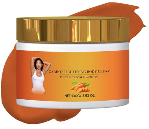 Lotion Corporelle - Nourisation De La Lotion De Soins De Blanchiment Des Carottes | Crème De Peau À Base D'extrait De Carottes Et D'huile D'argan | Hydrating Body Loteion Pour Hydratation, Éclaircisse