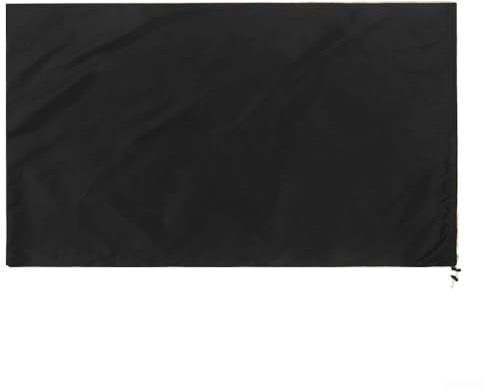 Yuanpgky Sac de déchiqueteuse à bois 61 x 122 cm en polyester robuste pour broyeur de feuilles avec double serrure à corde, ignifuge, résistant aux UV