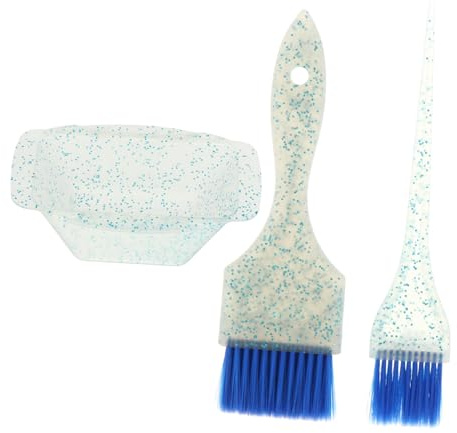 SEWACC Hair Dye Bowl Hair Highlighting Brush Personal DIY and Professional Salon