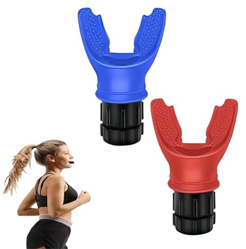 Fenglin-joy Breathing Trainer, Atemtrainingsgerät für die Lungenkapazität Tragbares Atemtrainer Verstellbarer Lungentrainer abnehmbar für einfache Reinigung