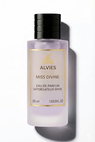 Alvies® Miss Di Behave Perfume for Women, Extrait de Parfum 30% Oil, Long Lasting Floral Scent Rose, Peony, Iris and Lily, Elegant Everyday and Evening Fragrance, 30ml or 60ml with Free Sample (30ml)