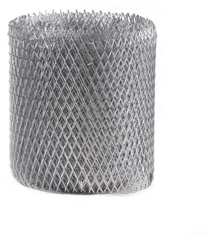 Filtro per grondaia in lega di alluminio, 600 cm, per ridurre la frequenza di pulizia delle grondaie su case con alberi sporgenti (15 cm x 600 cm)