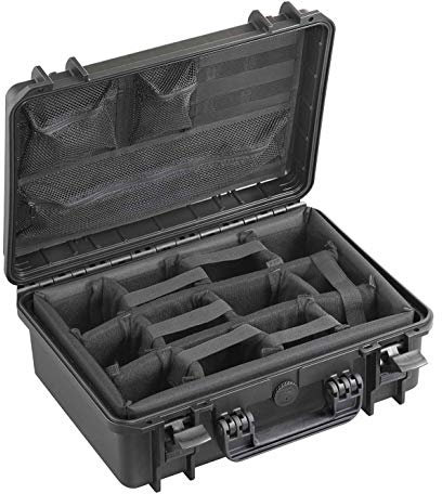 Plastica Panaro Max Cases Luftdichter Fotokoffer mit gepolsterten Trennwänden