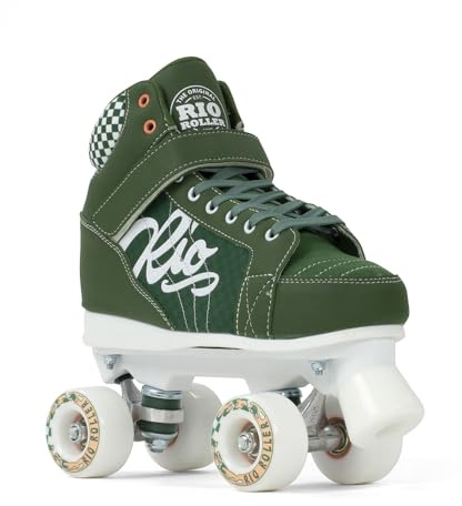 Rio Roller Mayhem II Roller Skates - Unisex Indoor/Outdoor Quad Roller Skates for Men, Women, Boys, Girls