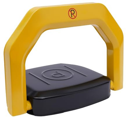 Radstopper, mit Fernbedienung, Schlüssel, Parkplatzbegrenzung, Parkplatzsperre Klappbar Elektrisch, Parkplatzsperren, Klappbar Parkbügel, Parksperre Klappbar, Parkpfosten, Klapppfosten Parkplatz