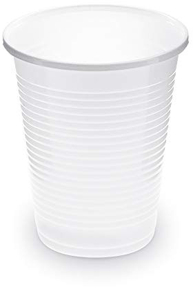 VEPATIM 1000 Trinkbecher Getränkebecher weiß 150 ml PP Ø 70 mm