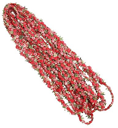 Tofficu 3stücke Blüten Spitze Blumenband Für Hochzeitsdekoration Applikationen Stickerei Für Bastelprojekte Dunkelrot Für Kleidung Tischdekoration Und Mehr